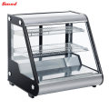 Glasses Display Cake Bakery Refrigerated Refrigerator Showcase Supermarket